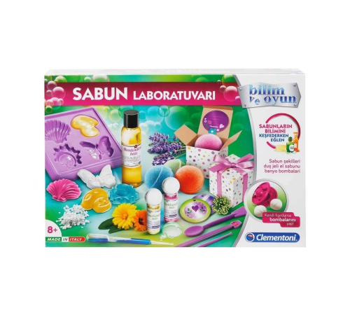 64433 Bilim ve Oyun - Sabun Laboratuvarı / +8 yaş 64433 Bilim ve Oyun - Sabun Laboratuvarı / +8 yaş