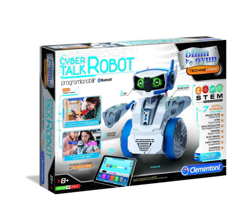 64447 Cyber Talk Robot - Robotik Laboratuvarı +8 yaş 64447 Cyber Talk Robot - Robotik Laboratuvarı +8 yaş