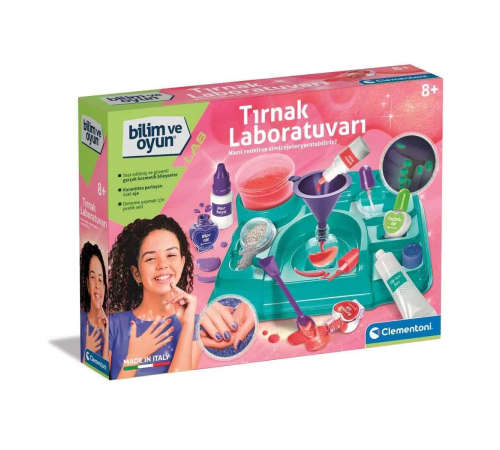 64471 Bilim ve Oyun - Tırnak Laboratuvarı +8 yaş