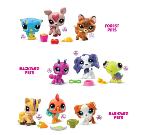 6469 SUN-Littlest Pet Shop Minişler 3’lü Figür Setİ 6469 SUN-Littlest Pet Shop Minişler 3’lü Figür Setİ