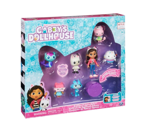 64840 Gabbys Dollhouse Delüks 7li Figür Seti 64840 Gabbys Dollhouse Delüks 7li Figür Seti