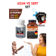 İstekli Max + Black Lion Sertleştiricili Geciktiricili Büyütücülü Etkili Erkek Performans Arttırıcılı Set