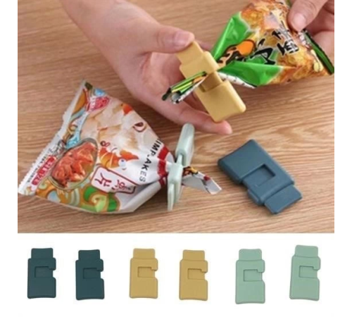 6lı Hava Sızdırmaz Poşet Torba Ambalaj Ve Paket Kıstırmalı Kapatma Klipsi 6lı Hava Sızdırmaz Poşet Torba Ambalaj Ve Paket Kıstırmalı Kapatma Klipsi