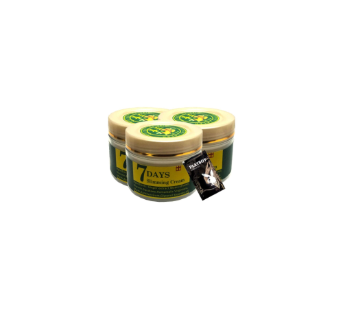7 Days 3x100 ml Ginger Miracle Slimming Cream Sıkılaştırıcı+1 ad Jel ile 7 Days 3x100 ml Ginger Miracle Slimming Cream Sıkılaştırıcı+1 ad Jel ile