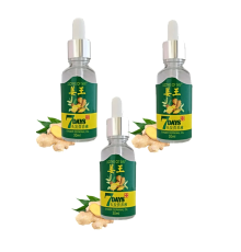 7 Days Ginger Germinal Essential Oil Hair Growth Loss Treatment Serum Unisex 30 ml 3 Adet