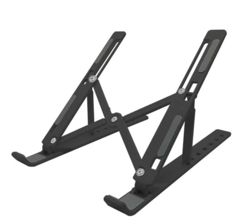 7 Kademeli Ayarlı Katlanabilir Laptop Tablet Standı Siyah 7 Kademeli Ayarlı Katlanabilir Laptop Tablet Standı Siyah