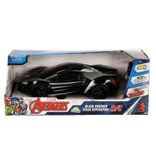 7037 Kumandalı 1:16 Avengers Black Panther Lykan Hypersport Araba