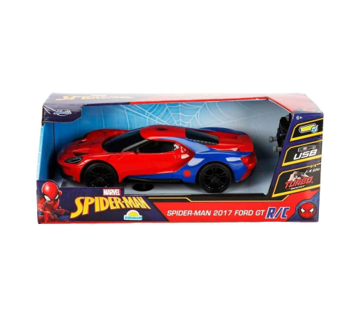 7038 1:16 Marvel Spiderman 2017 Ford GT USB Şarjlı Uzaktan Kumandalı Araba 7038 1:16 Marvel Spiderman 2017 Ford GT USB Şarjlı Uzaktan Kumandalı Araba