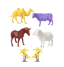706 Toy Play 6 Parça Çiftlik Hayvanları Figür Seti 12-13 cm