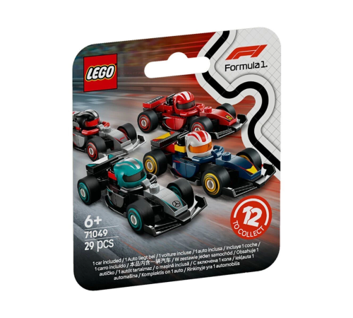 71049 Lego Formula1 Sürpriz Paket Koleksiyonluk Yarış Arabası 29 parça +5 yaş -1 adet fiyatıdır