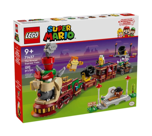 71437 Lego Super Mario Bowser Ekspres Treni 1392 parça +9 yaş 71437 Lego Super Mario Bowser Ekspres Treni 1392 parça +9 yaş