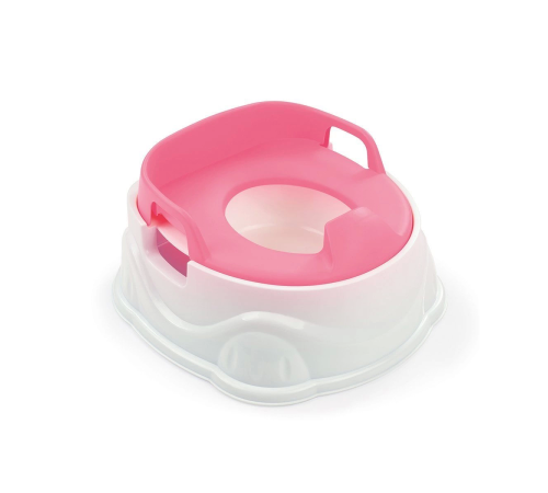 7173 Dolu Lazımlık Adaptor Basamak 3IN1 -Pembe 7173 Dolu Lazımlık Adaptor Basamak 3IN1 -Pembe