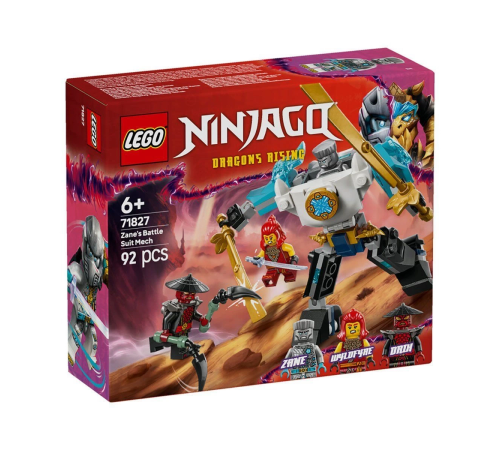 71827 Lego Ninjago Zane Savaş Zırh Mechi 92 parça +6 yaş
