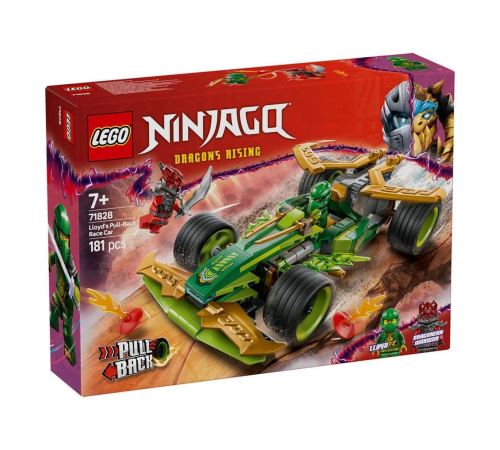 71828 Lego Ninjago Lloyd Çek-Bırak Yarış Arabası 181 parça +7 yaş 71828 Lego Ninjago Lloyd Çek-Bırak Yarış Arabası 181 parça +7 yaş