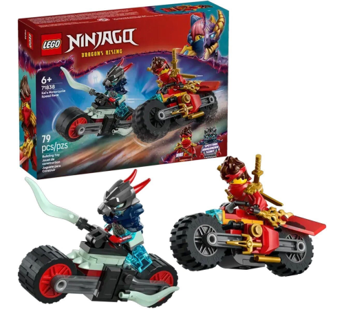 71838 Lego Ninjago Kai'nin Motosiklet Yarışı 79 parça +6 yaş