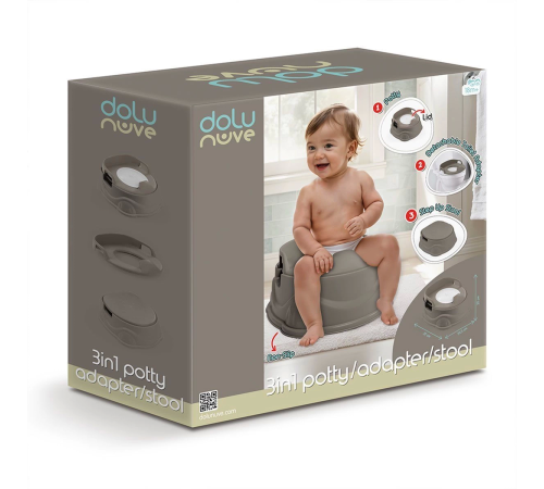 7184 Lazımlık Adaptör Basamak Stone Gray -Dolu Oyuncak 7184 Lazımlık Adaptör Basamak Stone Gray -Dolu Oyuncak