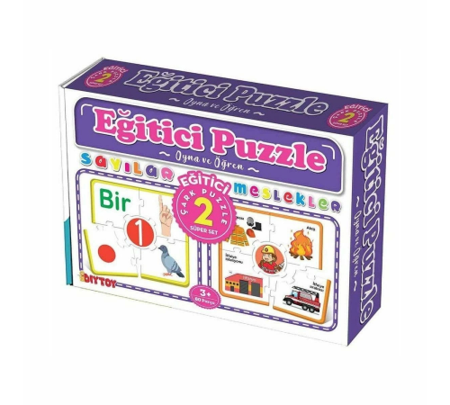 7193 Çark Puzzle Sayılar -Dıytoy