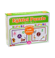 7197 Çark Puzzle Alfabe -Oyna Öğren - Dıytoy