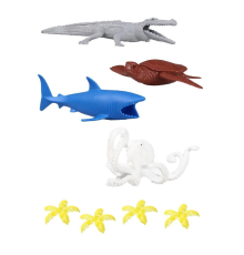 720 Toy Play 6 Parça Deniz Canlıları Figür Seti 10-20 cm - 1 adet stokta olan gönderilir