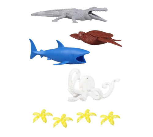 720 Toy Play 6 Parça Deniz Canlıları Figür Seti 10-20 cm - 1 adet stokta olan gönderilir