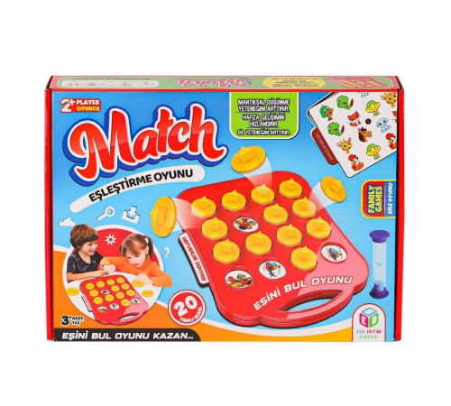 729 Match Eşleştirme Oyunu -Hobi Oyuncak 729 Match Eşleştirme Oyunu -Hobi Oyuncak