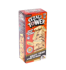 7306 Cezalı Tower Ahşap Denge Oyunu -Totteriq