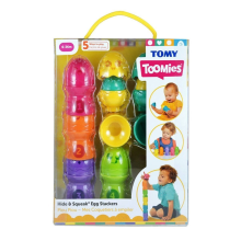 73083 Tomy, Saklambaçlı Yumurta Kule Seti, 6-36 ay