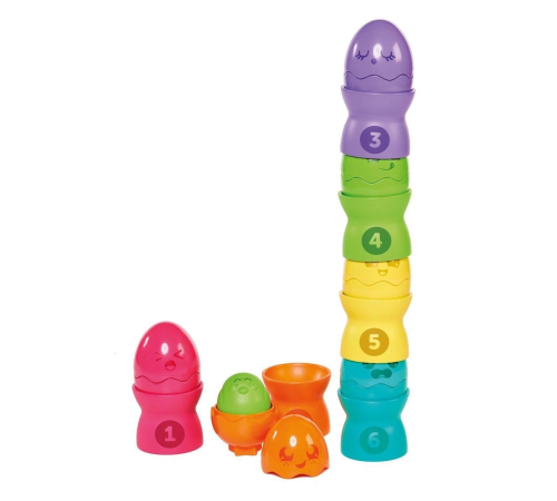 73083 Tomy, Saklambaçlı Yumurta Kule Seti, 6-36 ay 73083 Tomy, Saklambaçlı Yumurta Kule Seti, 6-36 ay