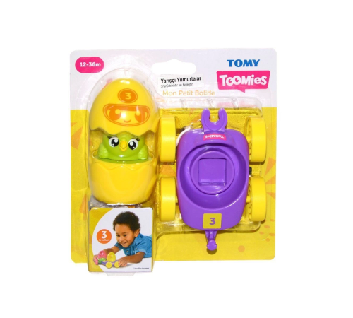 73088 Tomy, Yarışcı Yumurtalar, 12-36 ay