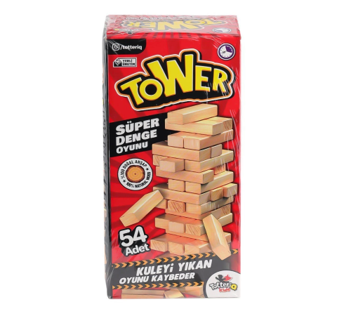 7314 Tower Denge Oyunu 54 Parça -Totteriq
