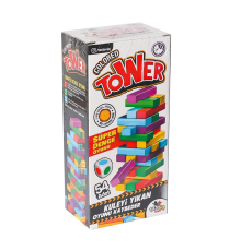 7315 Renkli Tower Süper Denge Oyunu -Totteriq