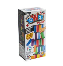 7317 Renkli Plus Tower Süper Denge Oyunu 54 Adet -Totteriq