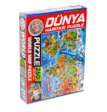 7375 Dünya Kültür Haritası Puzzle -Totteriq