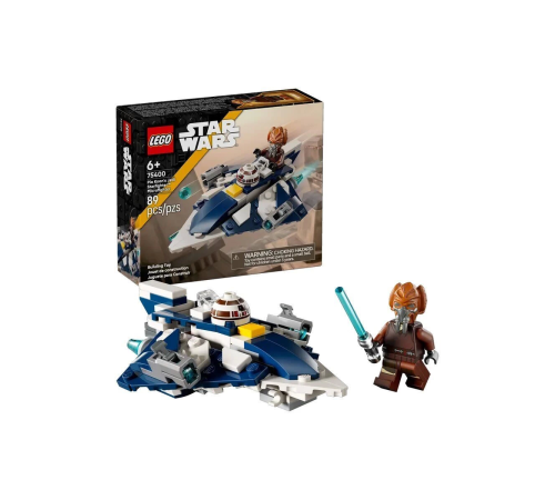 75400 Lego Star Wars Plo Koon'un Jedi Starfighter Mikro Savaşçısı 89 parça +6 yaş