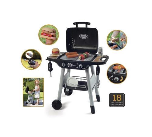 7600312001 Smoby, BBQ Grill - Barbekü / 3-8 yaş **OYUNCAK**