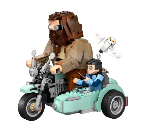 76443 Lego Harry Potter-Hagrid ve Harrynin Motosiklet Yolculuğu 617 parça +9 yaş