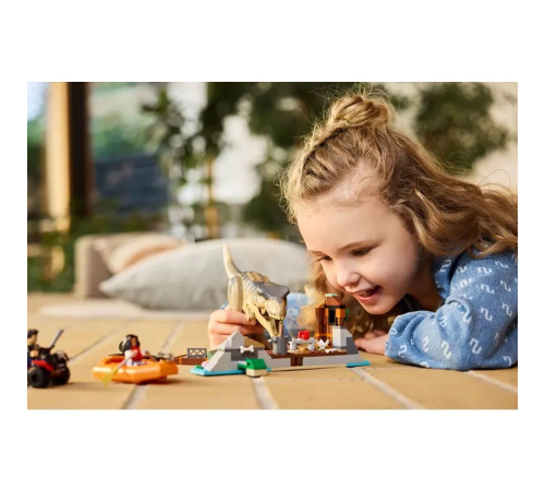 76975 Lego Jurassic World T. rex Nehir Kaçışı 199 parça +5 yaş 76975 Lego Jurassic World T. rex Nehir Kaçışı 199 parça +5 yaş