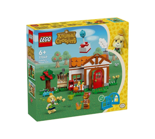 77049 Lego Animal Crossing Isabelle'in Ev Ziyareti 389 parça +6 yaş 77049 Lego Animal Crossing Isabelle'in Ev Ziyareti 389 parça +6 yaş