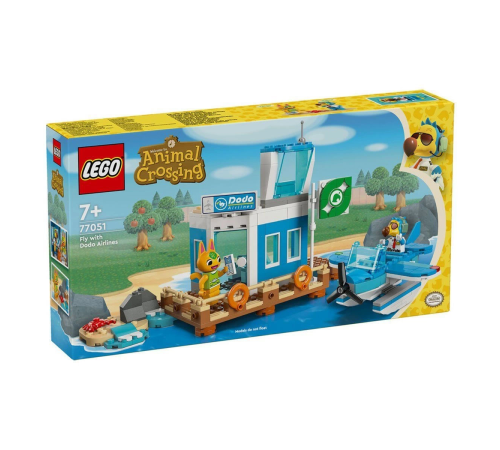 77051 Lego Animal Crossing Dodo Airlines ile Uçun 292 parça +7 yaş 77051 Lego Animal Crossing Dodo Airlines ile Uçun 292 parça +7 yaş