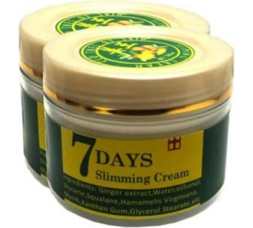 7days Slimming Cream Ginger Miracle 100ML Vücut Bakım Kremi Zencefil Mucizesi 2 Adet