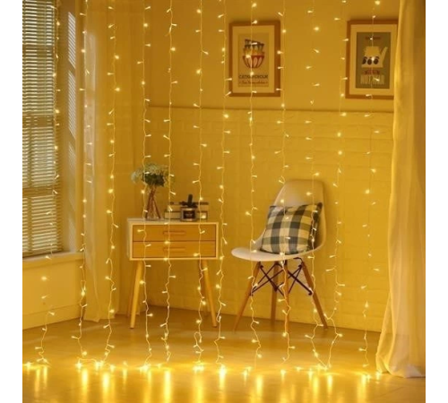 8 Fonksiyonlu 200 Led 10 Saçak Şerit Led 2x2 Perde İp Led (Gün Işığı) 8 Fonksiyonlu 200 Led 10 Saçak Şerit Led 2x2 Perde İp Led (Gün Işığı)