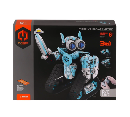 8028 IMM Mekanik Master Kumandalı Robot Araba Blokları 3IN1 398 Parça 8028 IMM Mekanik Master Kumandalı Robot Araba Blokları 3IN1 398 Parça
