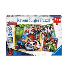 80403 Marvel Avengers 3x49 parça Ravensburger Puzzle