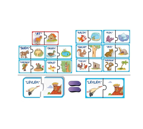 8513 DıyToy 2 Lİ KİMİN YUVASI KUTULU