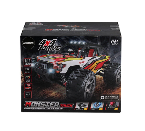 866-1612 1:16 Kumandalı 70 km/h Monster Truck 4x4