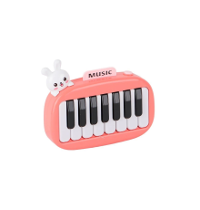 8896-1B 88 Tavşanlı Işıklı Müzikal Piano - 1 Adet Fiyatıdır