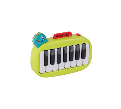 8898-1B Dinazor Işıklı Müzikal Baby Piano - 1 Adet Fiyatıdır