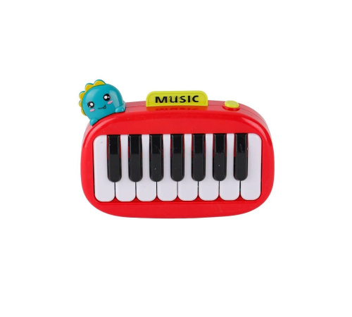8898-1B Dinazor Işıklı Müzikal Baby Piano - 1 Adet Fiyatıdır