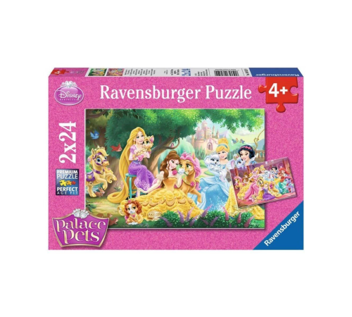 89529 Disney Palace Pets 2x24 parça Ravensburger Puzzle 89529 Disney Palace Pets 2x24 parça Ravensburger Puzzle