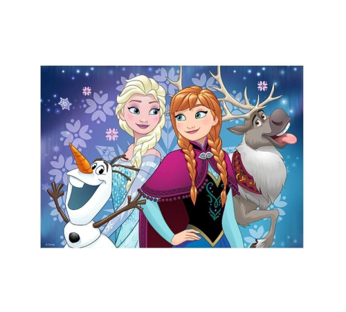 90747 Disney Frozen Kuzey Işıkları 2x24 parça Ravensburger Puzzle
